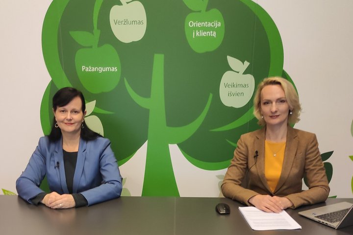 Nuotrauka iš tiesioginės transliacijos