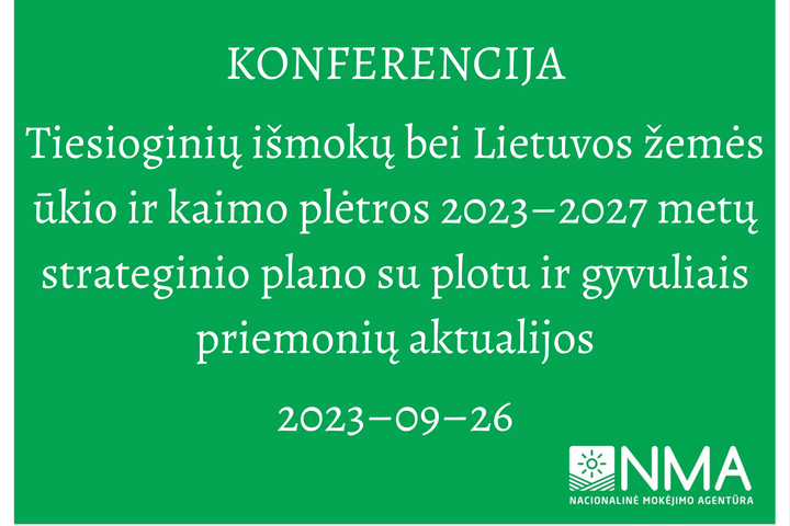Konferencijos plakatas