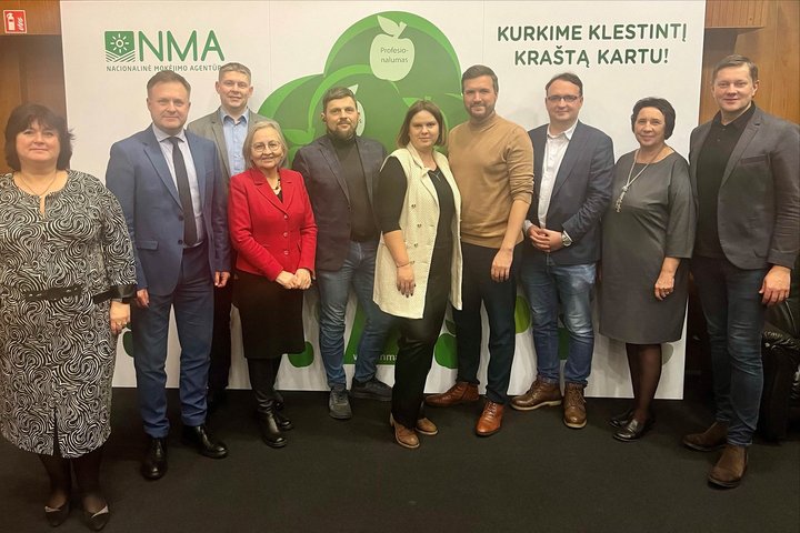 NMA ir daržovių augintojų asociacijos atstovai