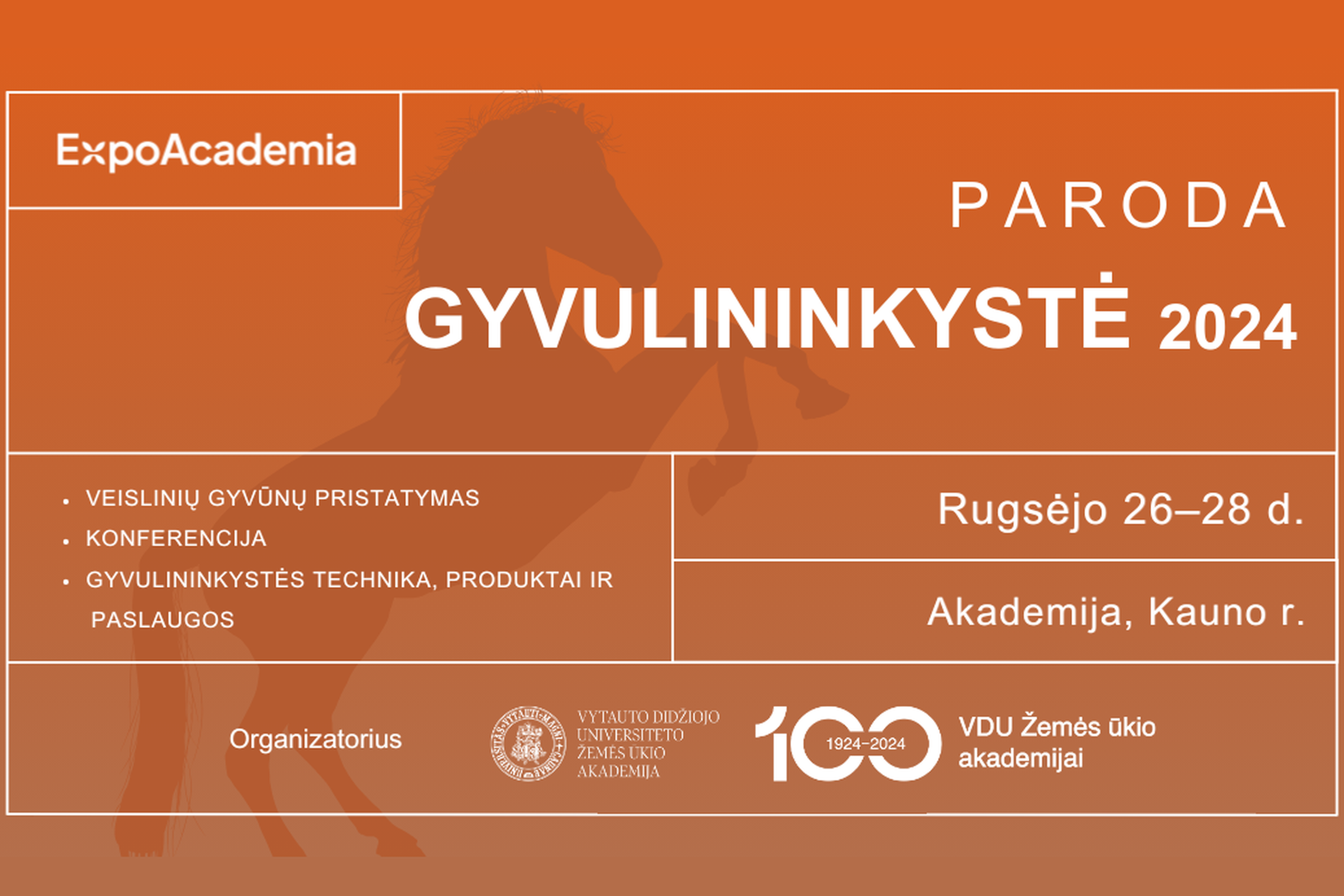Informacinė nuotrauka su renginio detalėmis