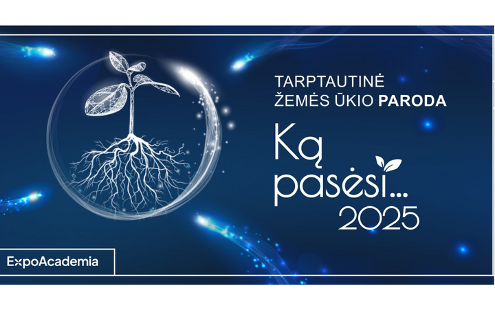 "Ką pasėsi" parodos plakatas